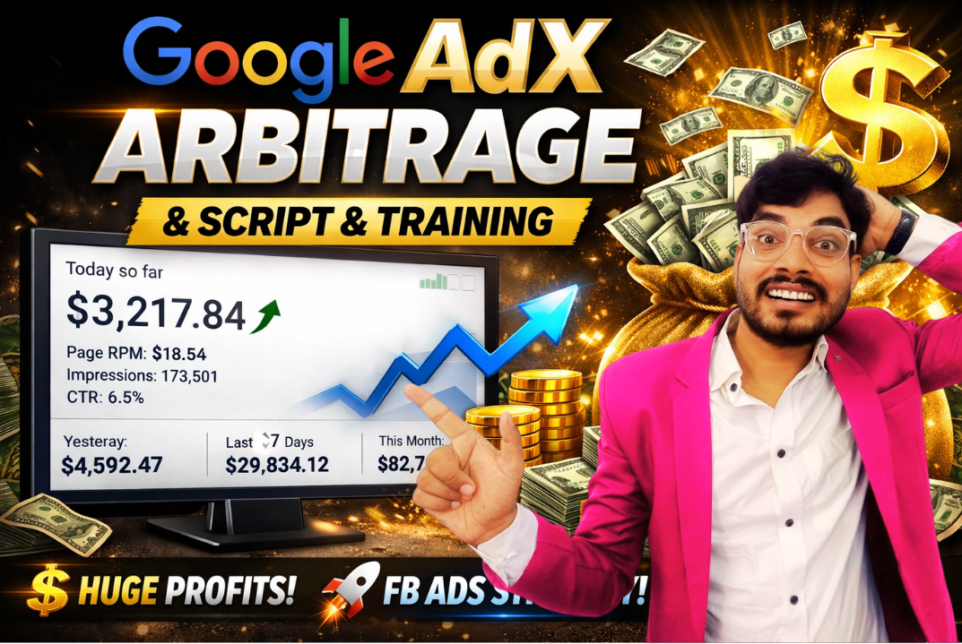 Underground Blogger Google AdX Arbitrage Masterclass + Complete Setup & Profit Training